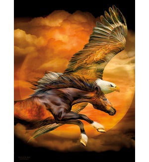BD/Horse Running Eagle Flying