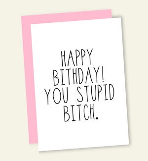 BD/YOU STUPID BITCH