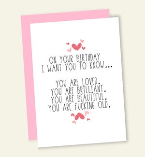BD/YOU'RE LOVED, BEAUTIFUL