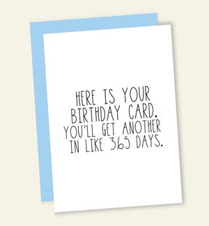 BD/365 DAYS...
