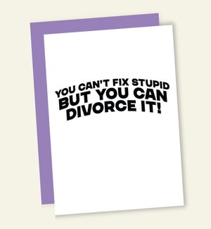 DI/CAN'T FIX STUPID