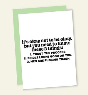 BU/IT'S OKAY NOT TO BE OKAY
