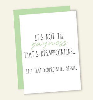 ED/STILL SINGLE
