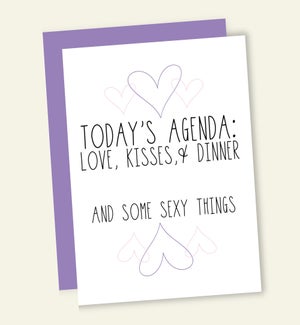 RO/TODAY'S AGENDA: SEXY TIME