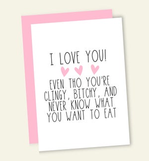 RO/I LOVE YOU CLINGY