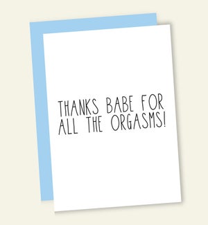 TY/TY FOR THE ORGASMS