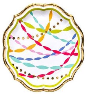 PLATE/Bright Birthday - 8"