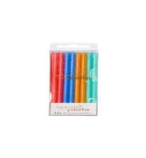 CANDLES/Assorted - 16pkg