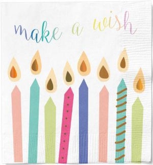 NAPKIN/Birthday Candles Lunch