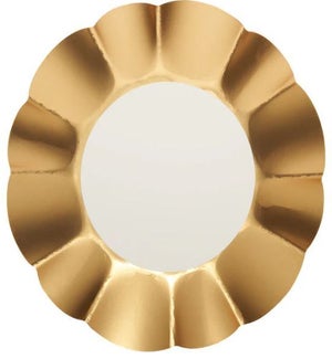 BOWL/Gold & White