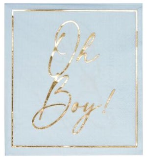 NAPKIN/Hey Baby Blue Lunch