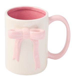 MUG/Pink Bow - 16oz