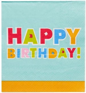 NAPKIN/Bright Birthday - 26ct.
