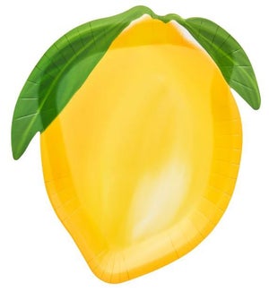 PLATE/Lemon & Stem - Lemon
