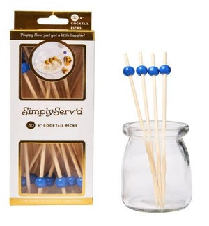 PARTYPICK/Cobalt Blue 30pk