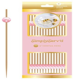 PARTYPICK/Pearl Pink - 30pk