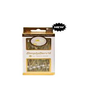 PARTYPICK/Pearl White 40pk
