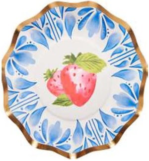 BOWL/Bleu Strawberries