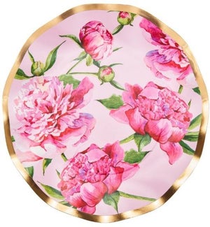PLATE/Pink Peonies - 8"
