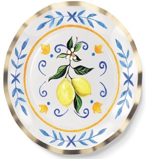 PLATE/Capri Coast - 8"