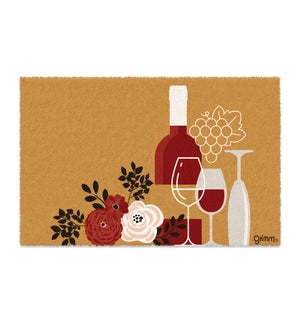 MAT/Wine with Flowers