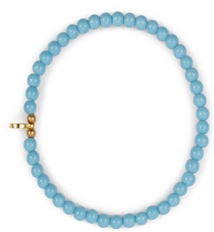 BRACELET/Stacker-Bl. Howlite
