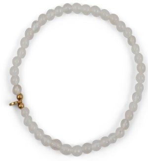 BRACELET/Stacker-Cloud Glass
