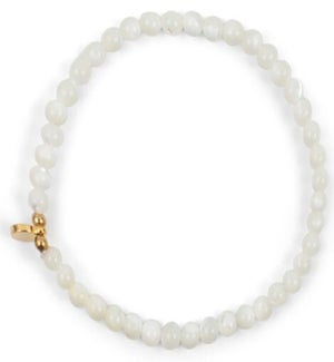 BRACELET/Stacker-Moth. Pearl