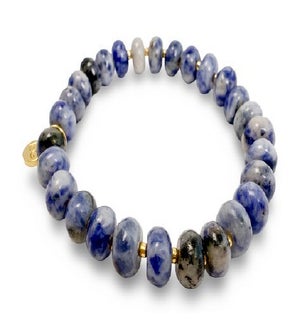 BRACELET/Rondelle Lapis