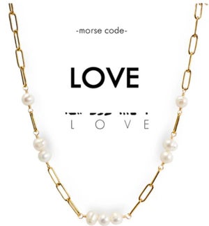 NECKLACE/Love- Prl Chain