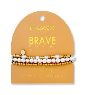 BRACELETSET/Brave - Gold