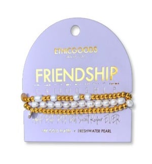 BRACELETSET/Friendship -Gold