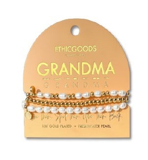 BRACELETSET/Grandma - Gold