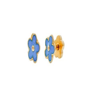 EARRINGS/Blue Flowers