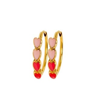 EARRING/Ombre Hearts