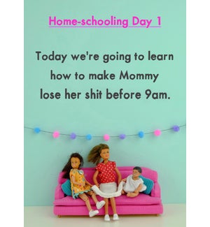 ED/Homeschool Day 1