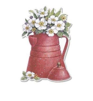 BL/Red Flecked Pot