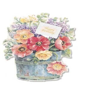 BD/Floral Barrel Birthday