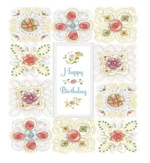 BD/Floral Lace Square (CG1271)