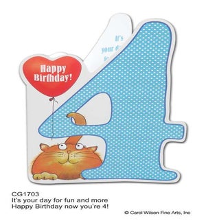 CBD/4th Birthday Cat