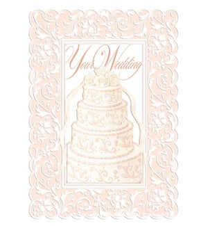 WD/Pink Wedding Cake