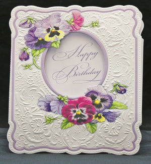 BD/Purple Pansies