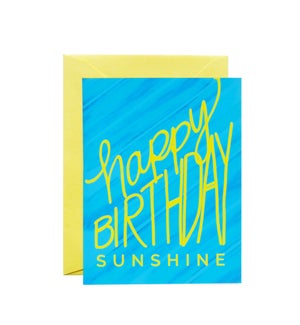 BD/Birthday Sunshine