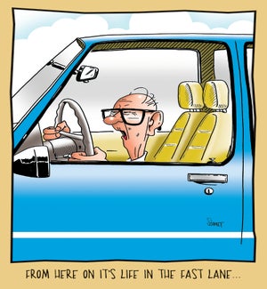 BD/Old Guy With Blinker On