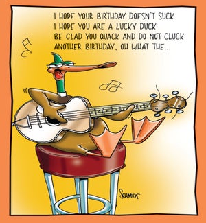 BD/Duck Playing A Guitar