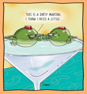 BD/Olives Talking In A Martini