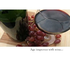 BD/Age improves with wine