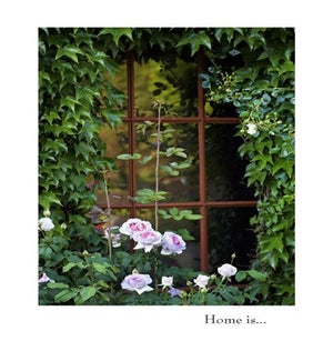 AN/Window With Ivy And Roses