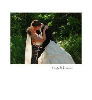 WD/Bride And Groom Kissing
