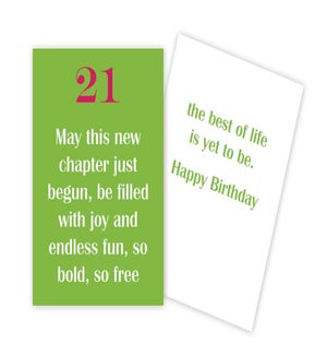 BD/21 May This New Chapter